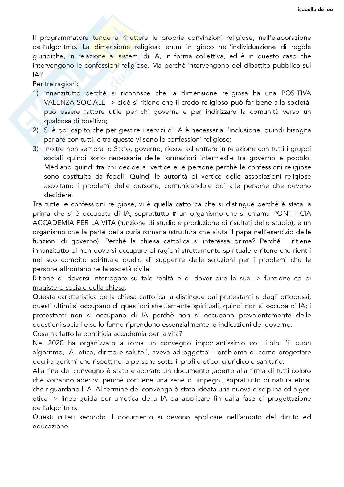 Appunti lezioni Diritto ecclesiastico  Pag. 11