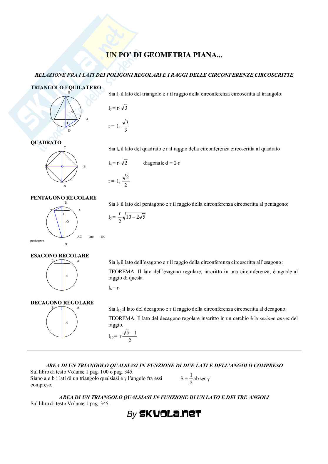 Geometria piana Pag. 1