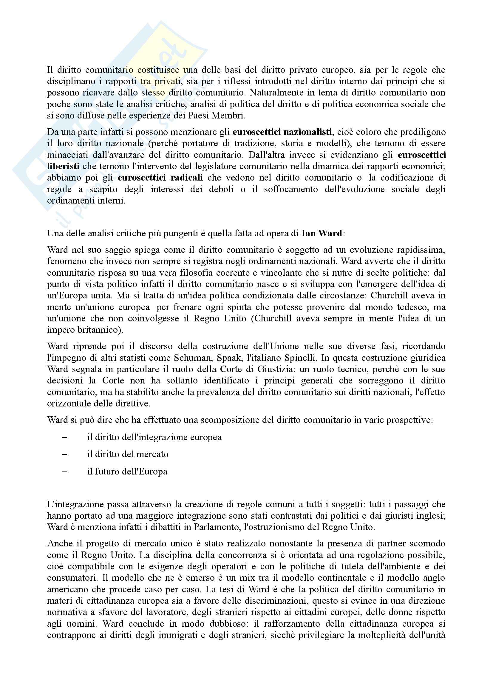 Riassunto esame Diritto Civile, prof. Alpa, libro consigliato Casi di Diritto Contrattuale Pag. 21