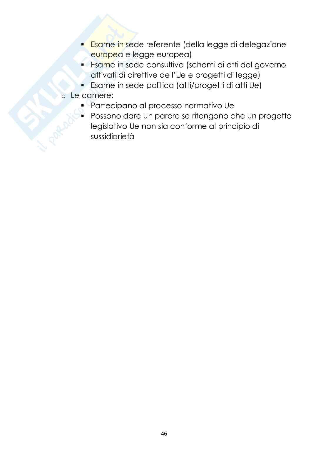 Diritto costituzionale Pag. 46