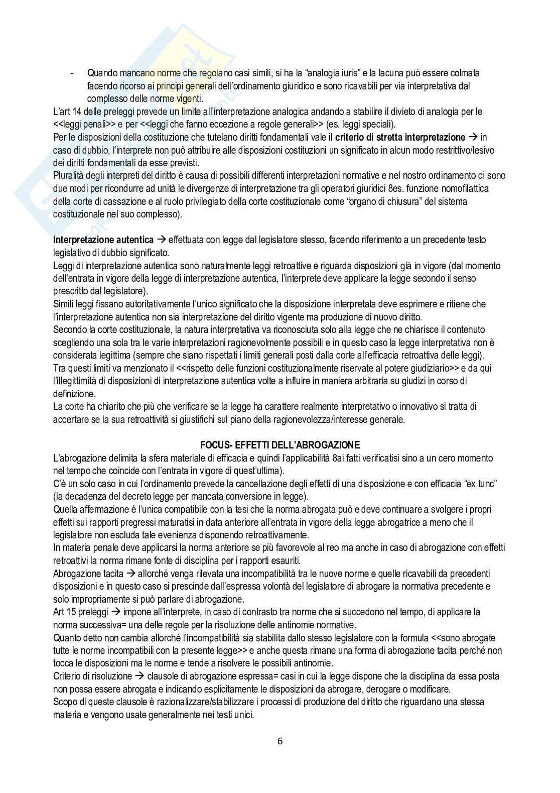 Diritto costituzionale Pag. 6