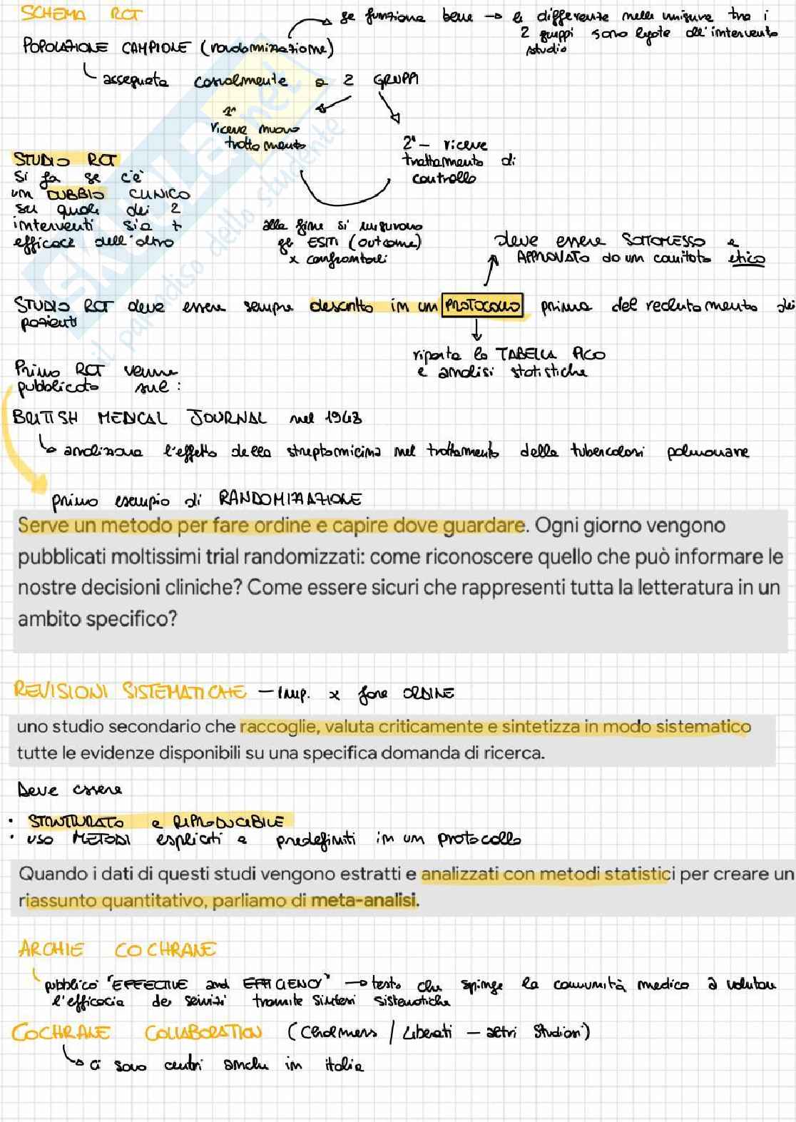 Metodologia medica, 2026 - Appunti completi  Pag. 2
