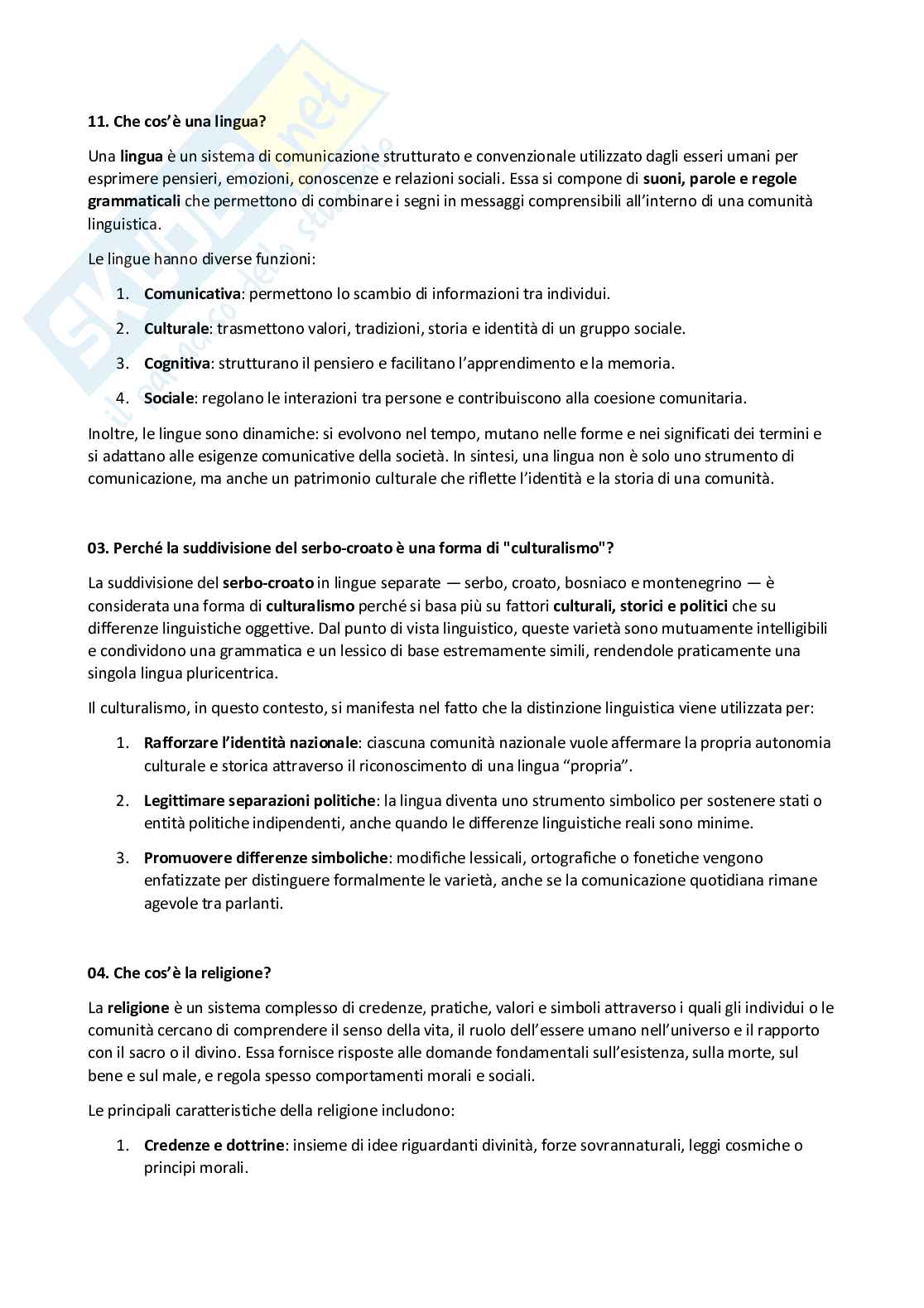 Paniere Geografia - Risposte aperte - aggiornato (2026) Pag. 26