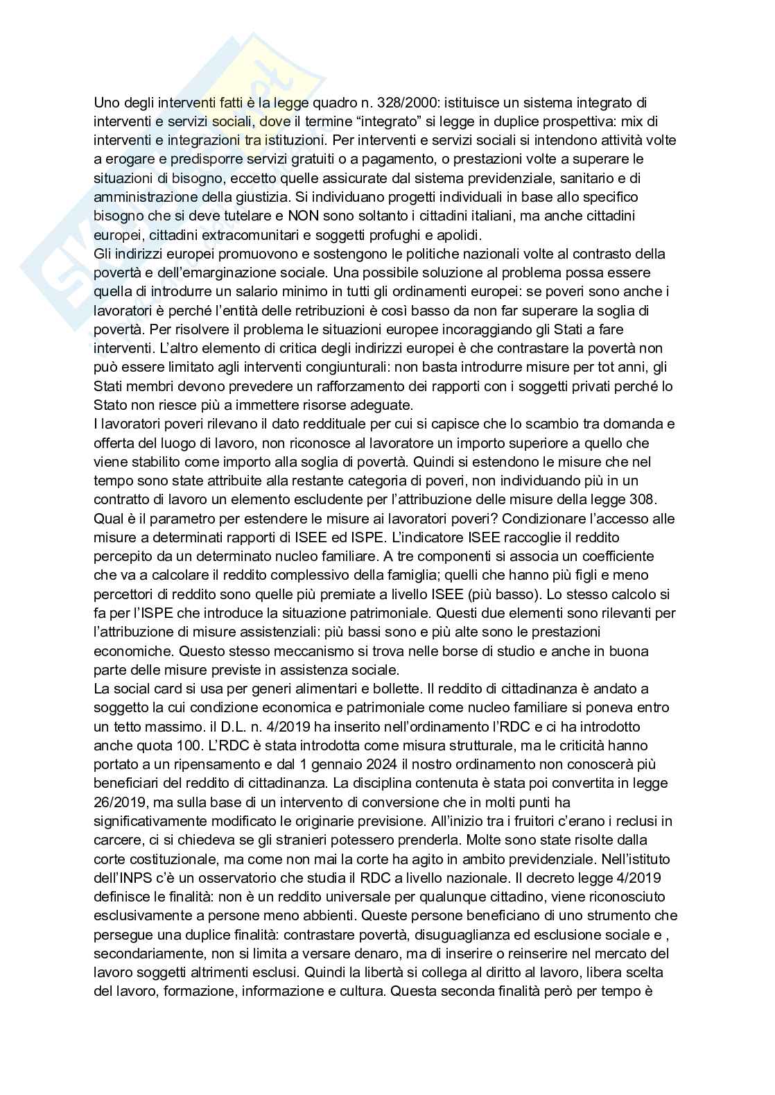 Appunti completi di tutte lezioni di Diritto della previdenza sociale più approfondimenti Pag. 26