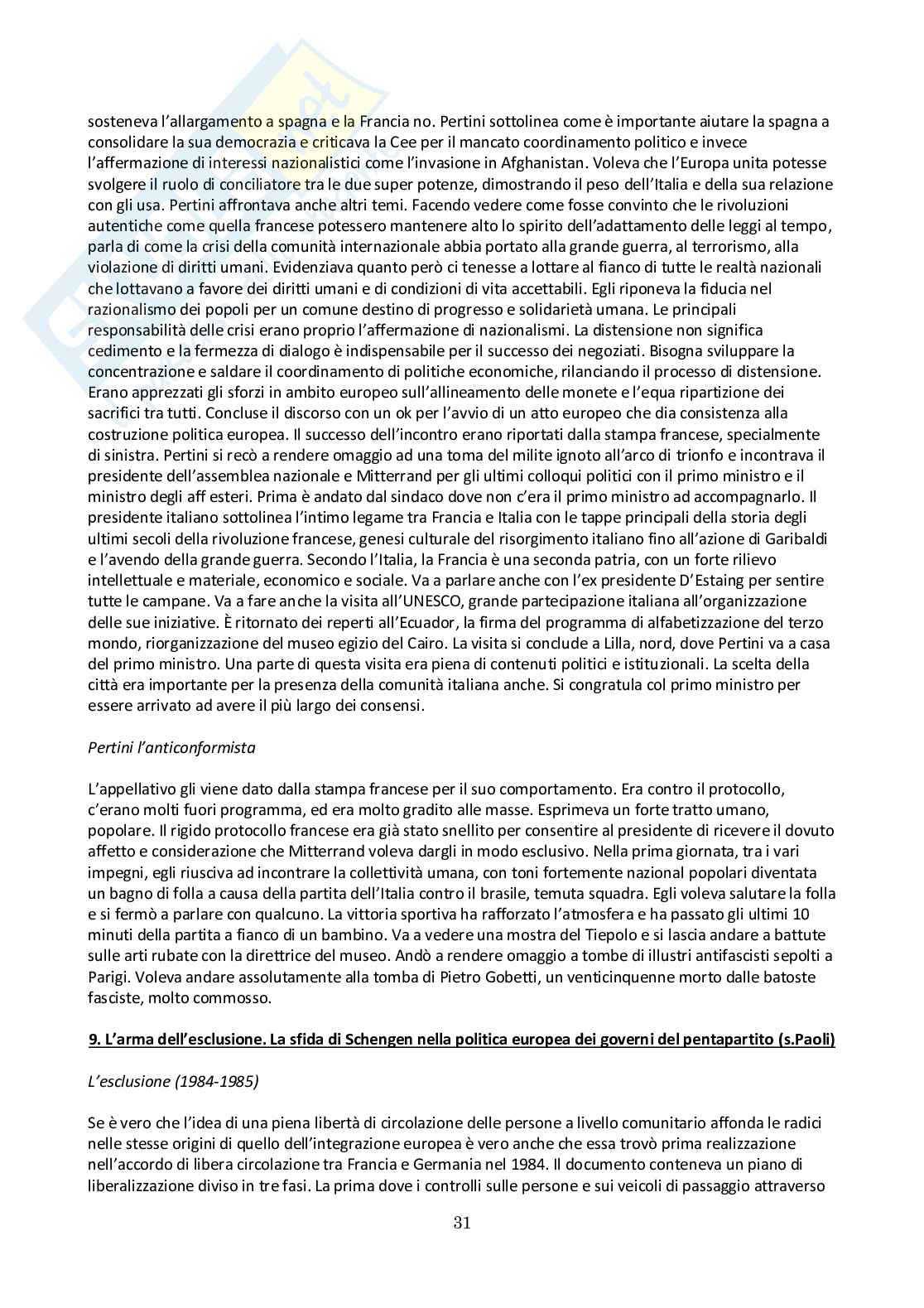 Esame di Storia Internazionale - Monografia 1 Pag. 31