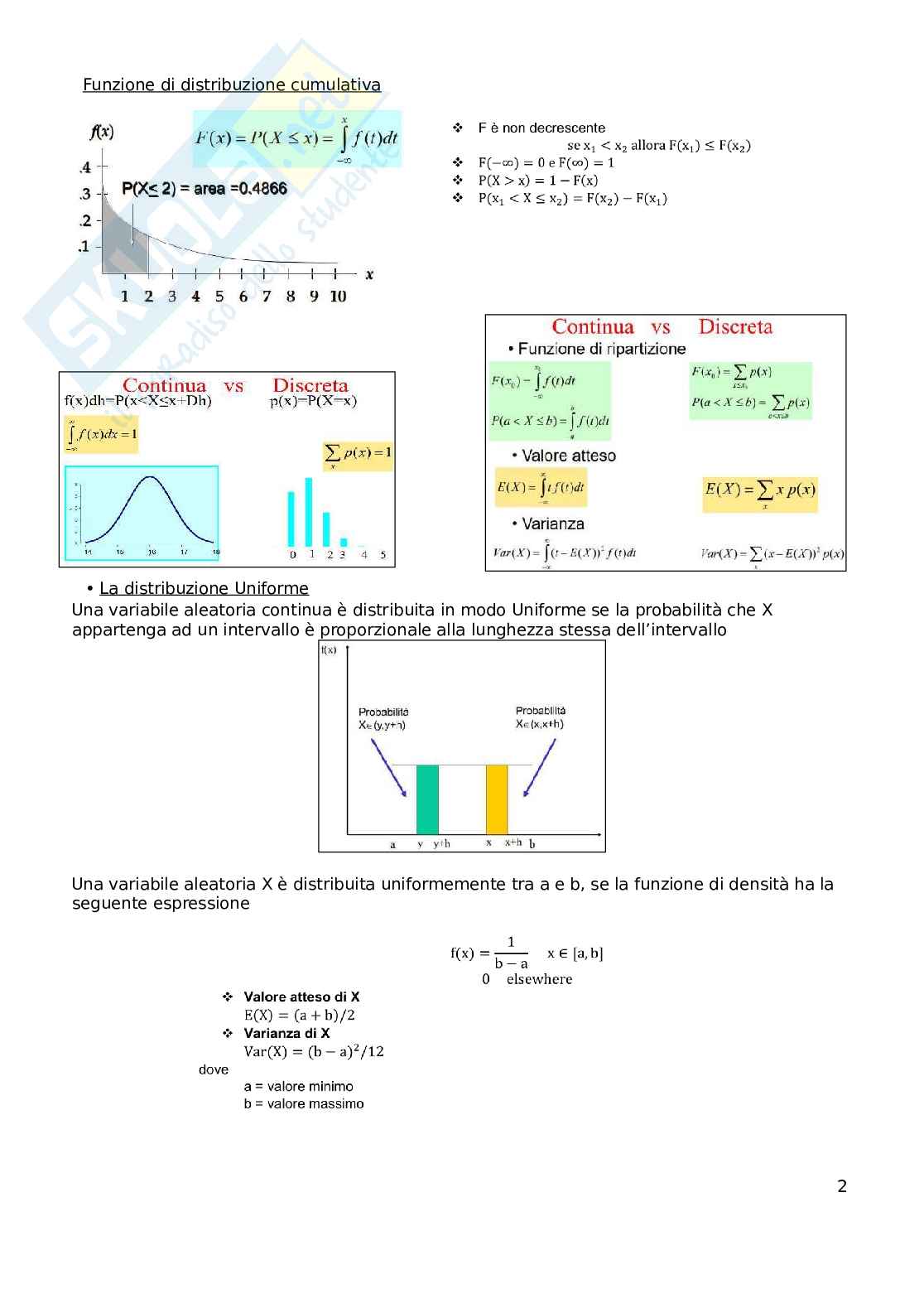 Statistica - Seconda parte  Pag. 2