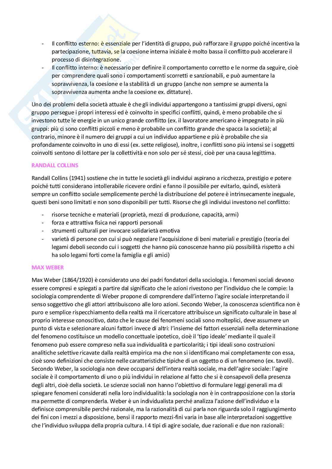 Riassunto esame Sociologia generale, Prof. Laurano Patrizia, libro consigliato Sociologia, Mondadori Education, M. Ambrosini, L. Sciolla Pag. 11