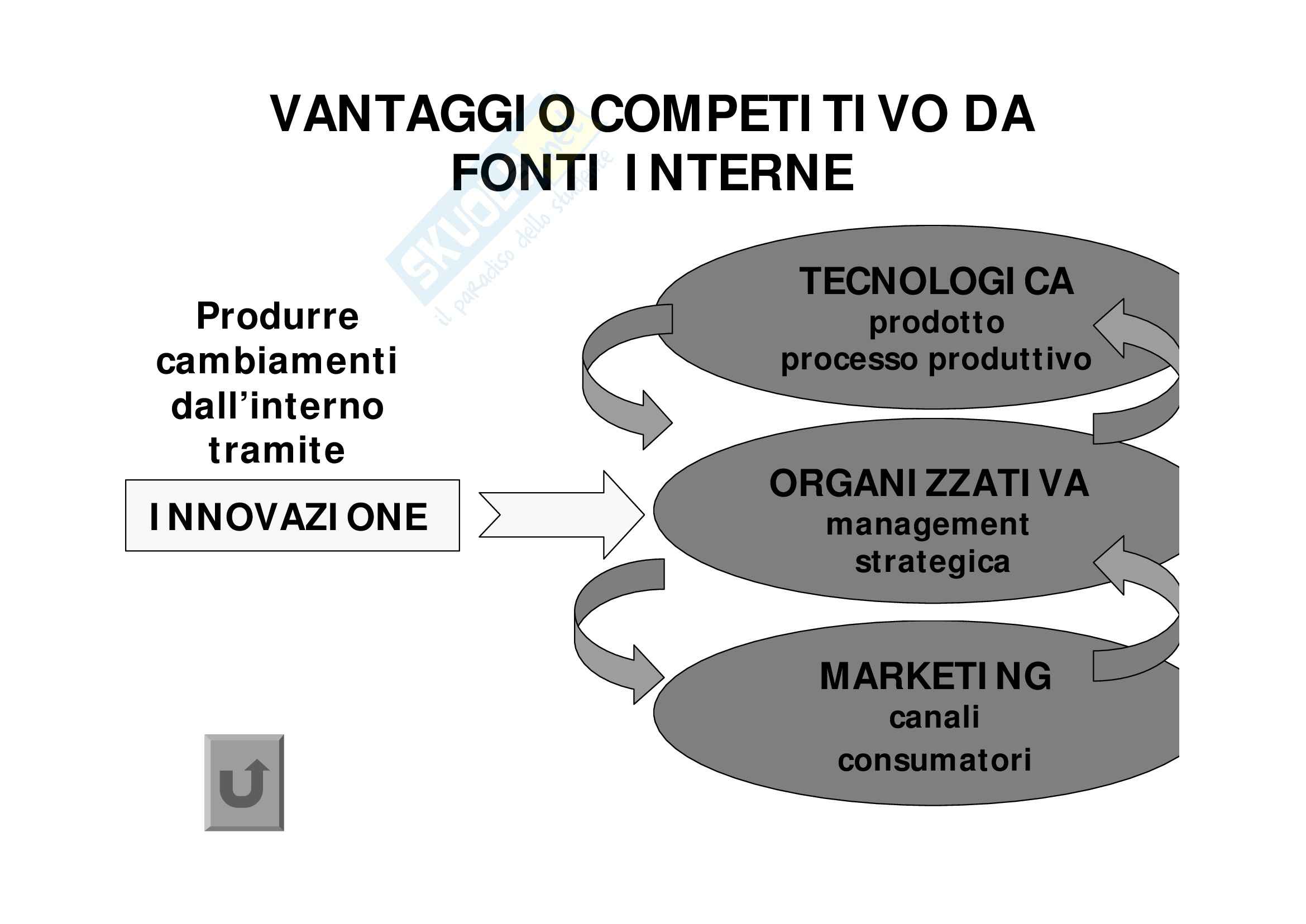 Strategia d'impresa - la ricerca di nuove forme di vantaggio competitivo Pag. 6