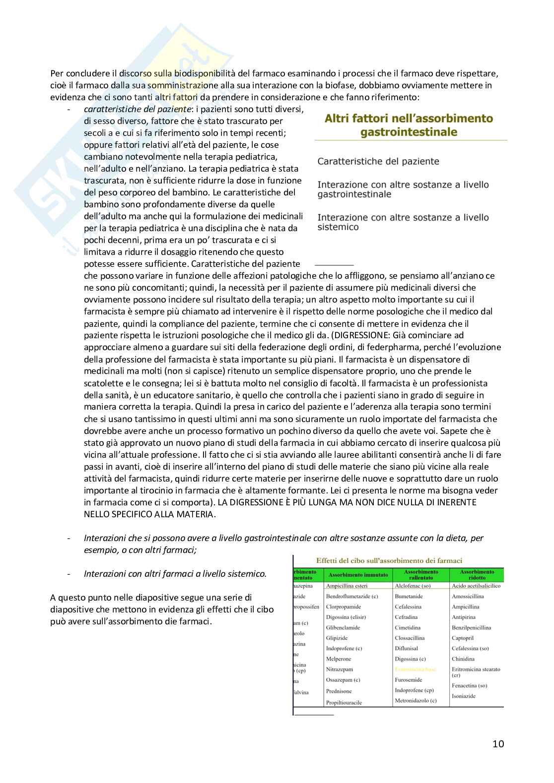 Tecnologia, socioeconomia e legislazione farmaceutiche 1 - parte 1 Pag. 31