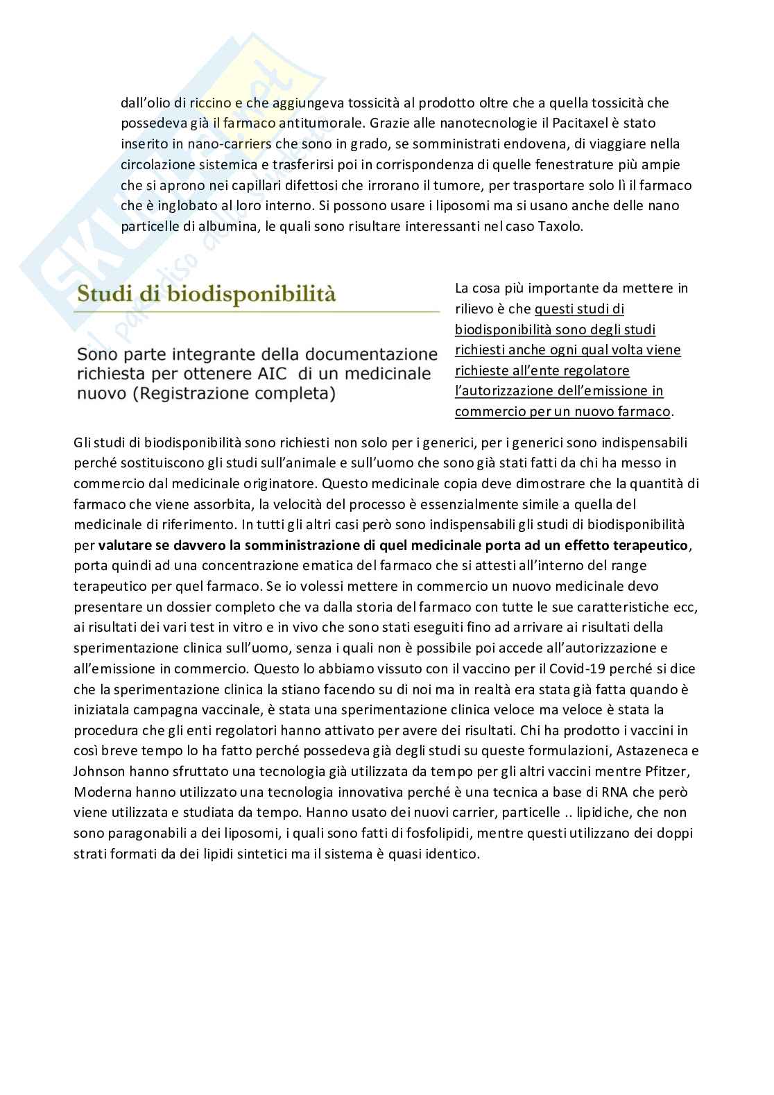 Tecnologia, socioeconomia e legislazione farmaceutiche 1 - parte 1 Pag. 46