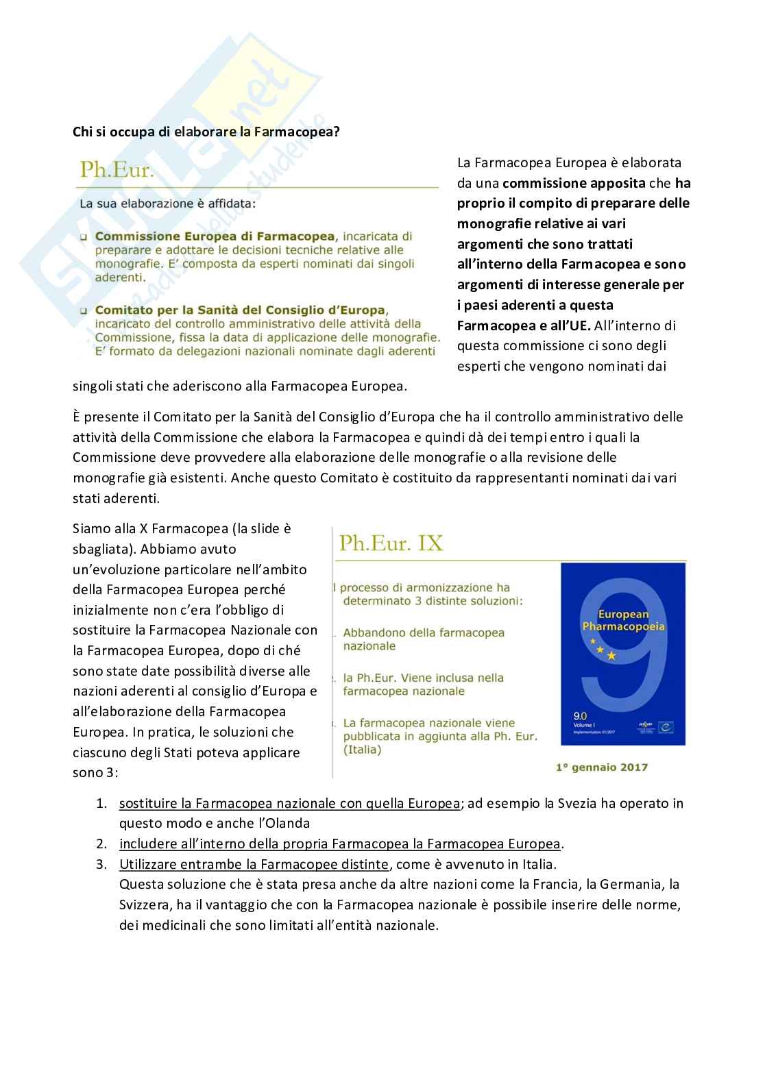 Tecnologia, socioeconomia e legislazione farmaceutiche 1 - parte 1 Pag. 51