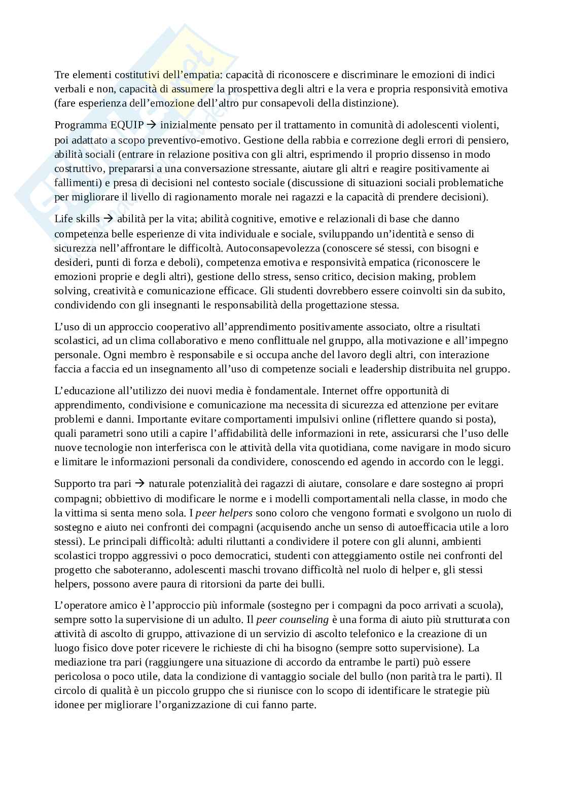 Appunti Psicologia dello sviluppo 1 Pag. 6