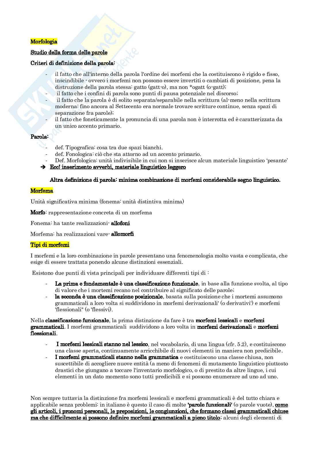Appunti Linguistica generale Pag. 21