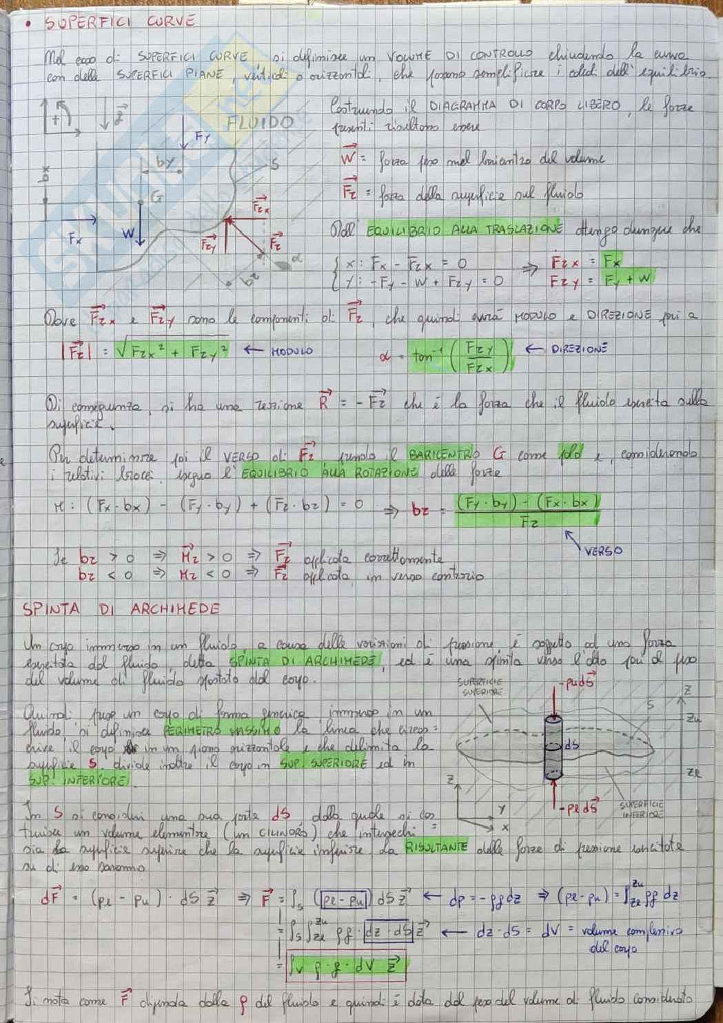 Fluidodinamica (Teoria ed esercizi) Pag. 16
