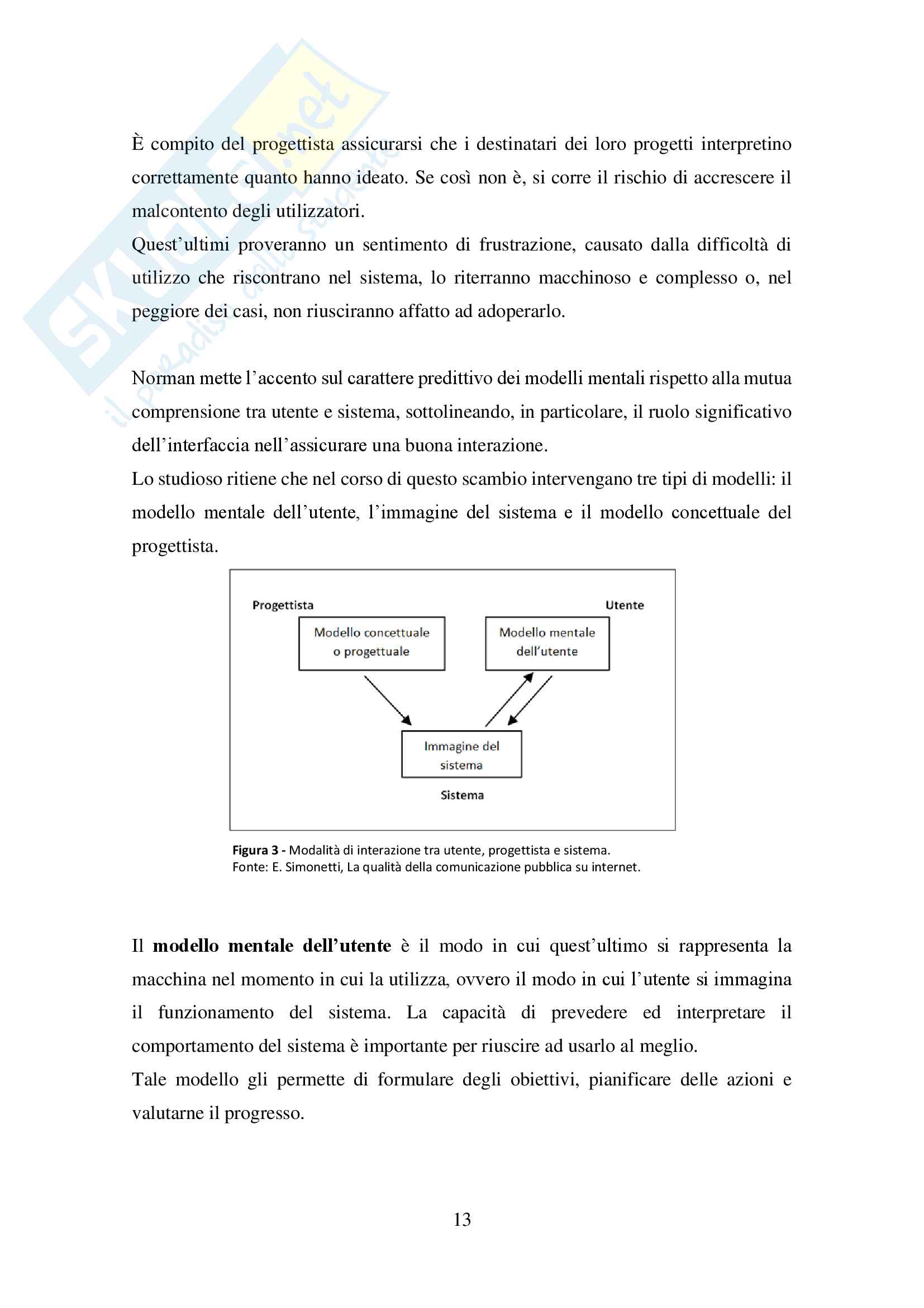 Studio di usabilità in portali di Event Management - Tesi di laurea di II livello Pag. 21