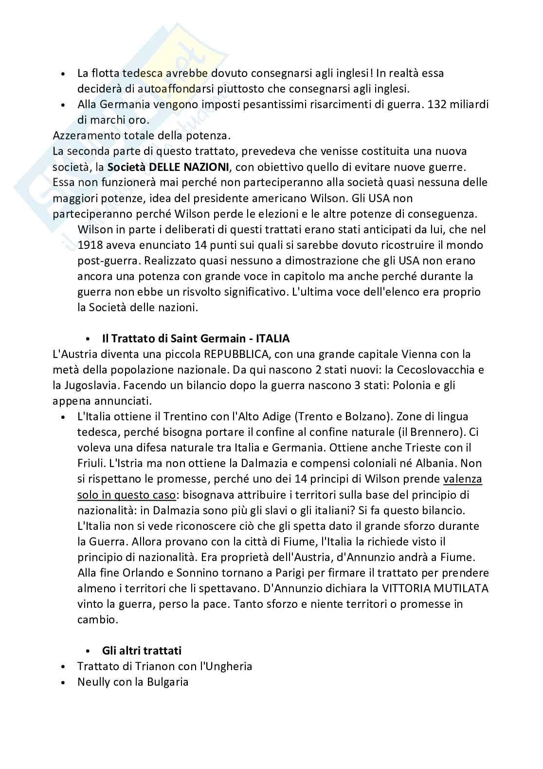 Storia contemporanea Pag. 61