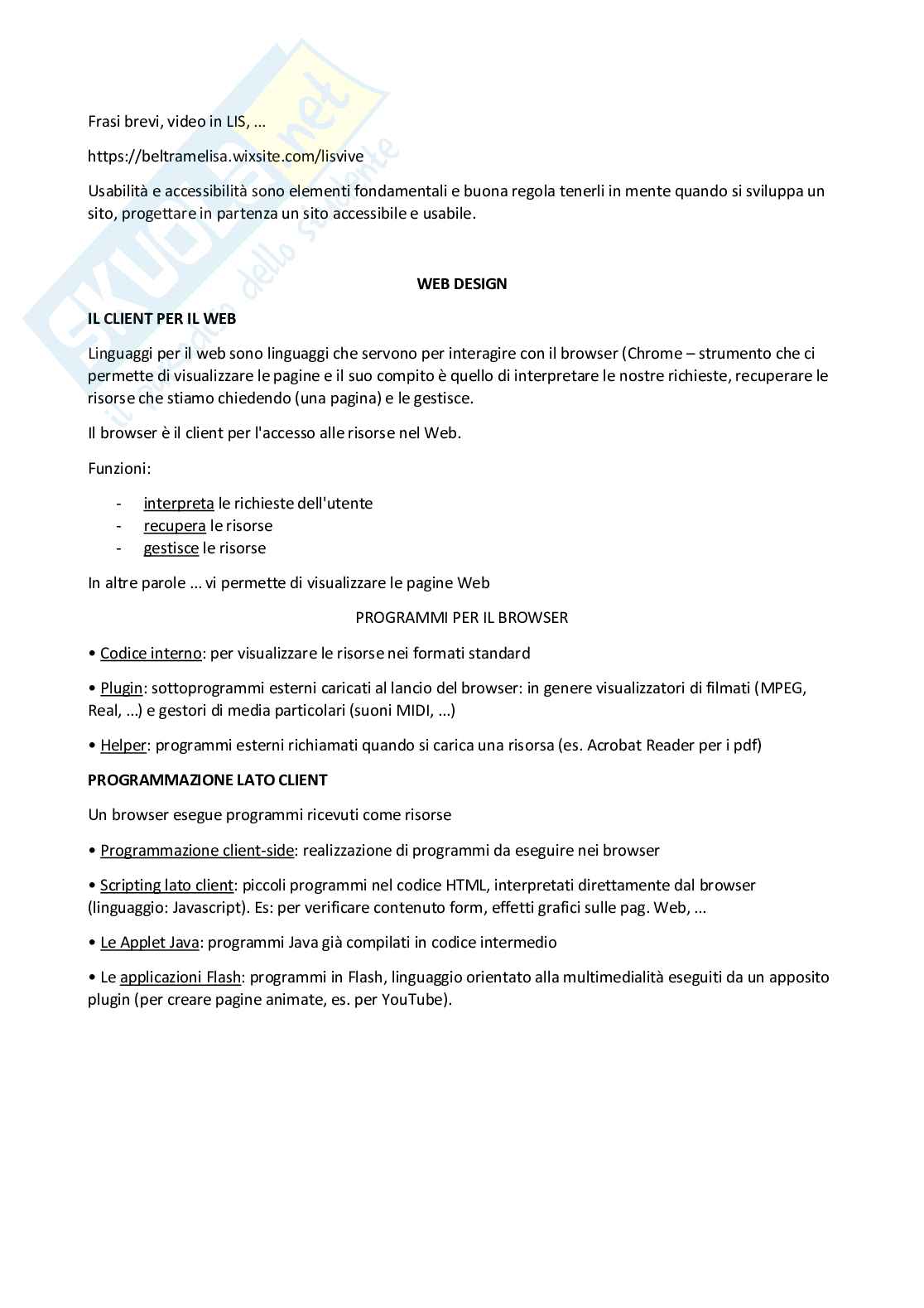Tecnologie web per il turismo Pag. 26