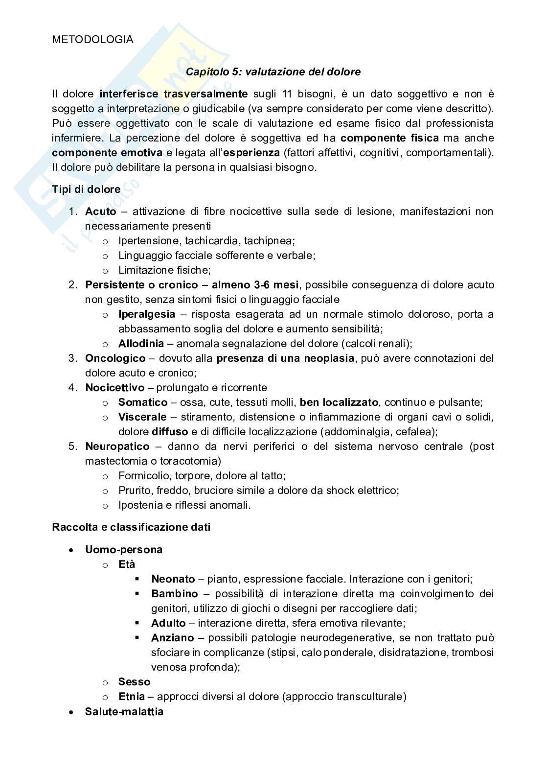 Metodologia infermieristica  Pag. 11