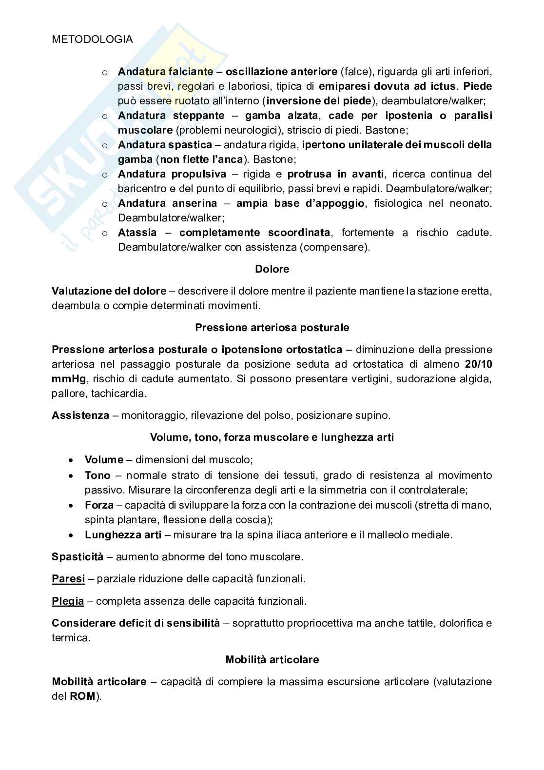 Metodologia infermieristica  Pag. 36