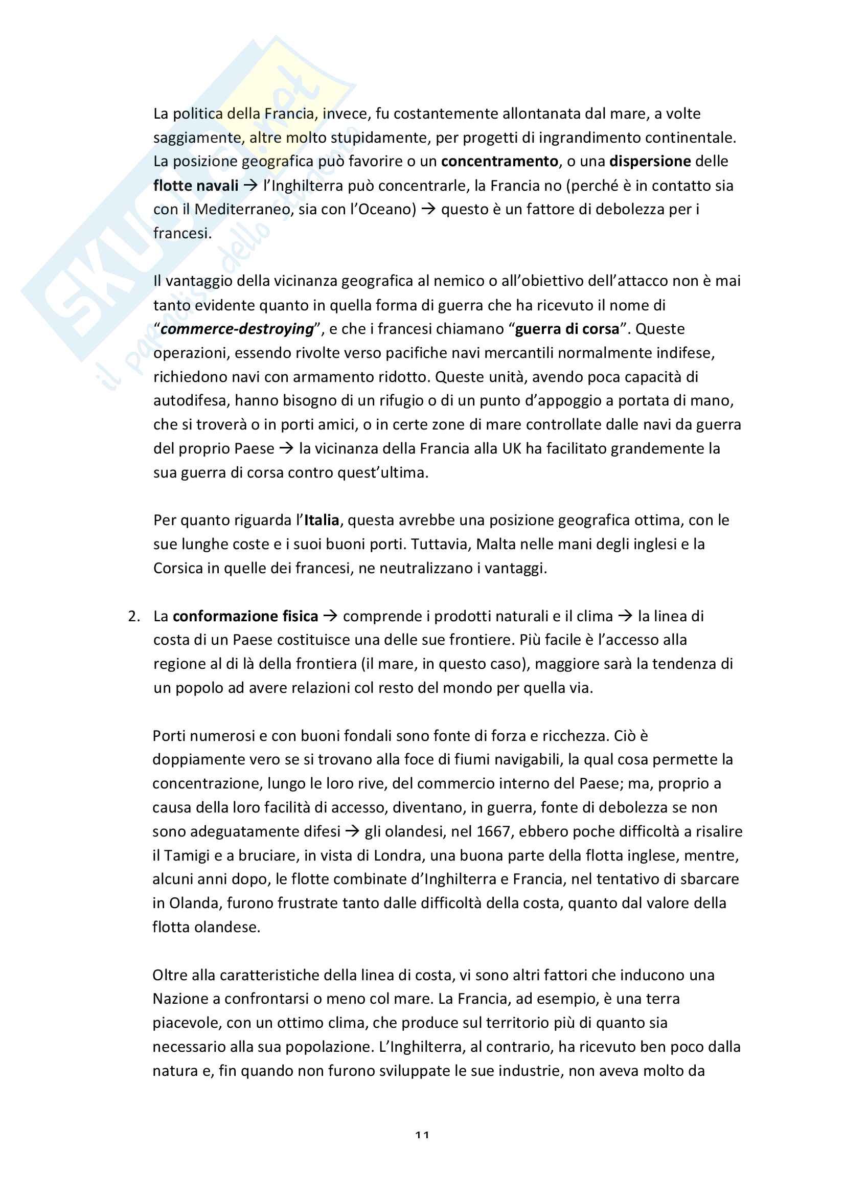 Riassunto esame Storia dei Trattati - materiale a scelta - Prof De Leonardis Pag. 11
