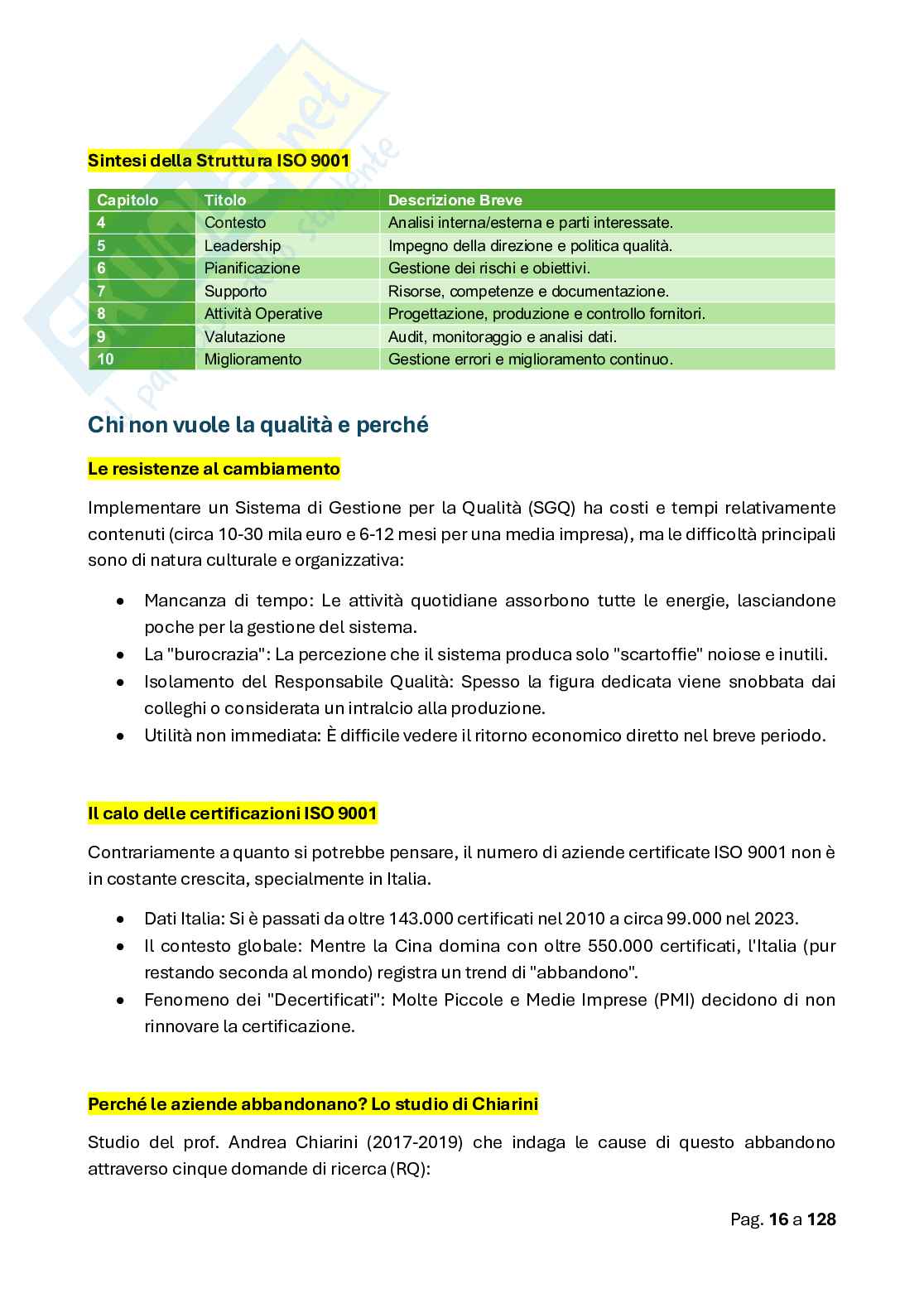Appunti Laboratorio di controllo e validazione del progetto  Pag. 16