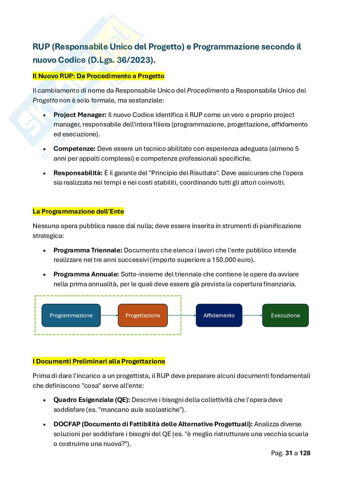 Appunti Laboratorio di controllo e validazione del progetto  Pag. 31