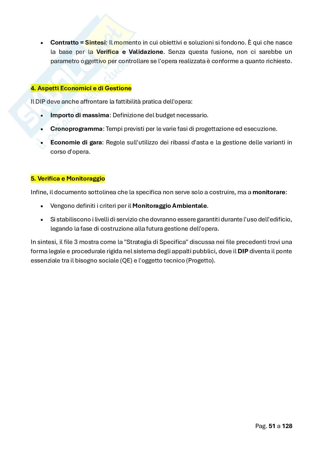 Appunti Laboratorio di controllo e validazione del progetto  Pag. 51