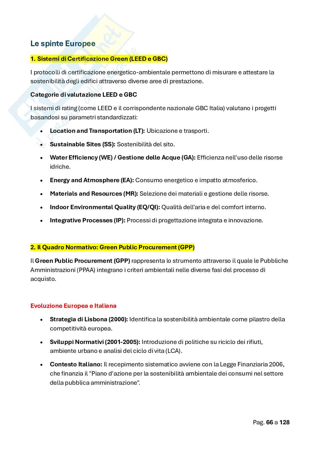 Appunti Laboratorio di controllo e validazione del progetto  Pag. 66
