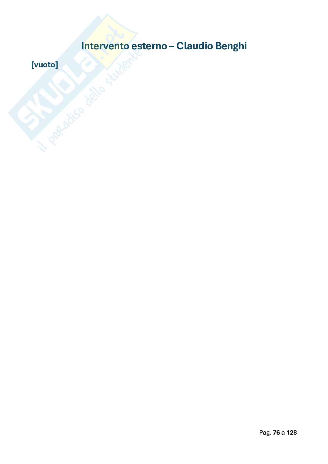 Appunti Laboratorio di controllo e validazione del progetto  Pag. 76