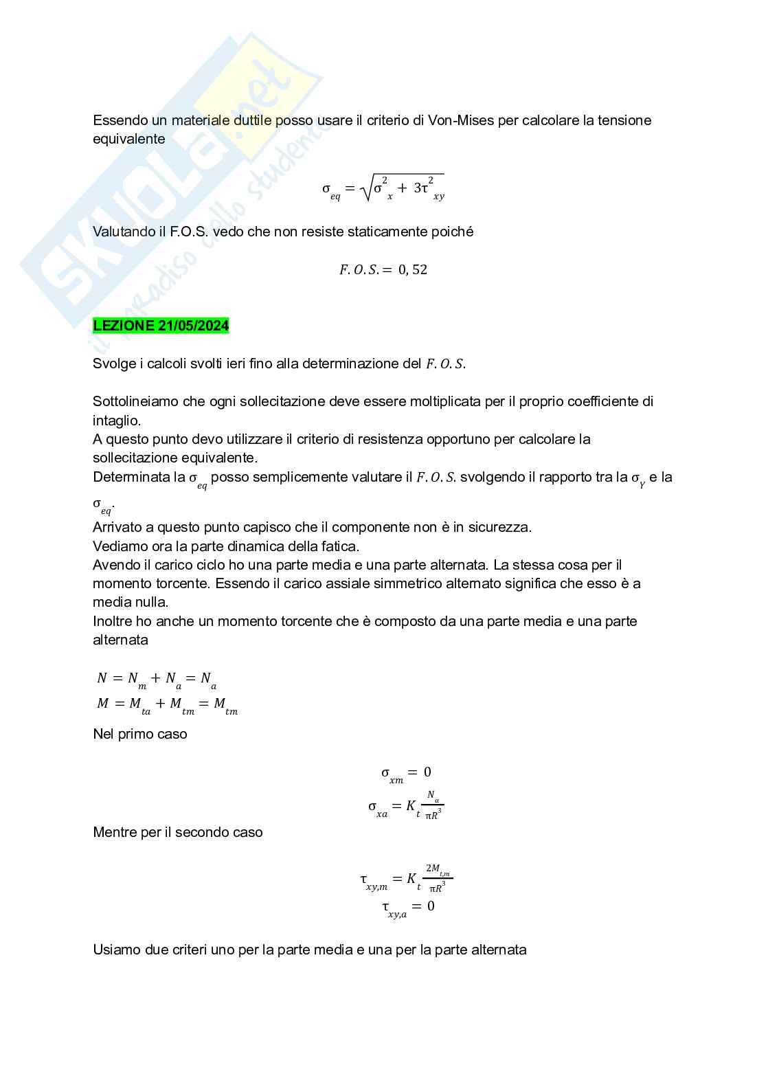 Appunti del corso Tecnologie delle strutture aerospaziali metalliche e in composito (parte 5) Pag. 11
