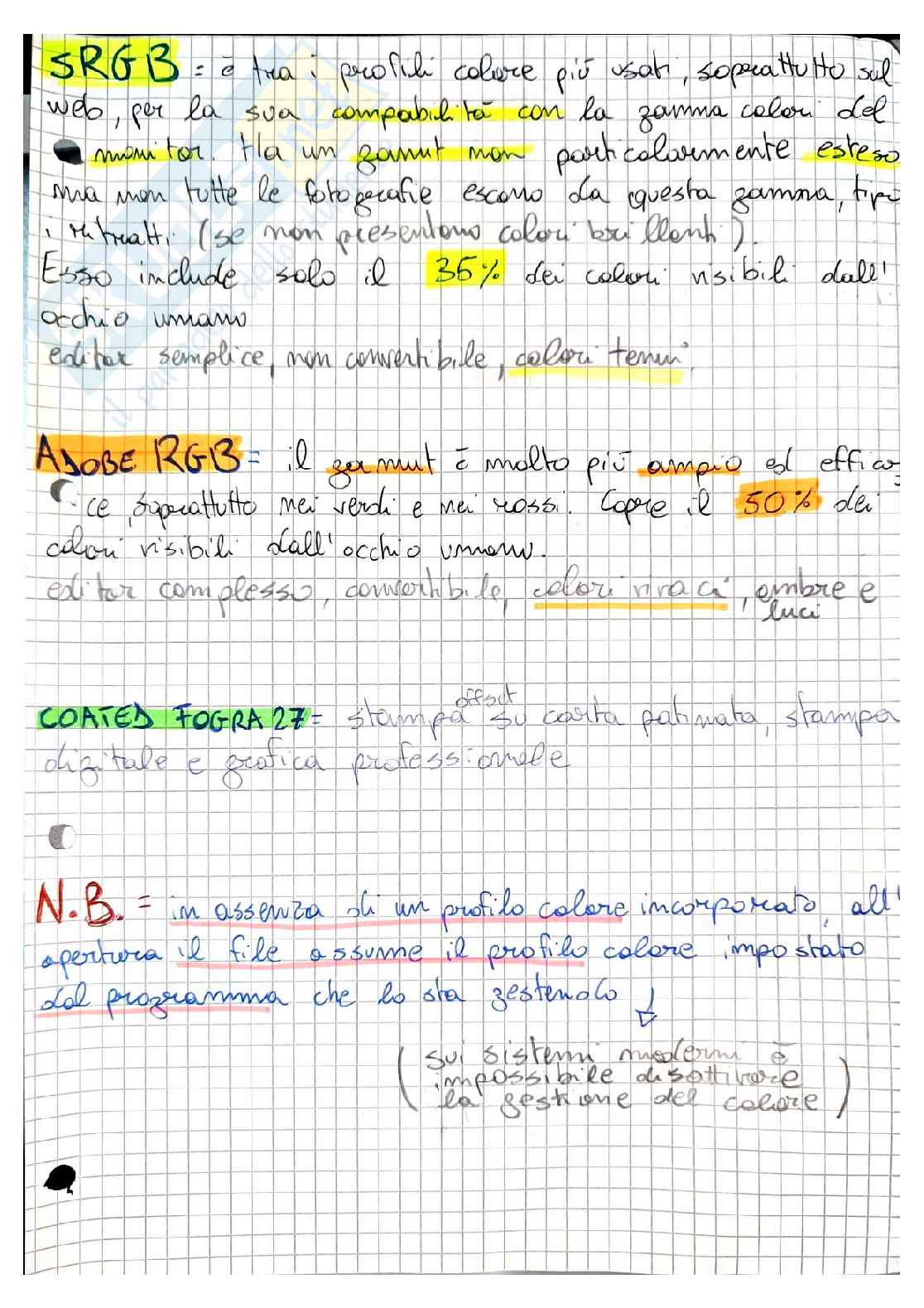 Appunti Elaborazione digitale dell'immagine Pag. 11