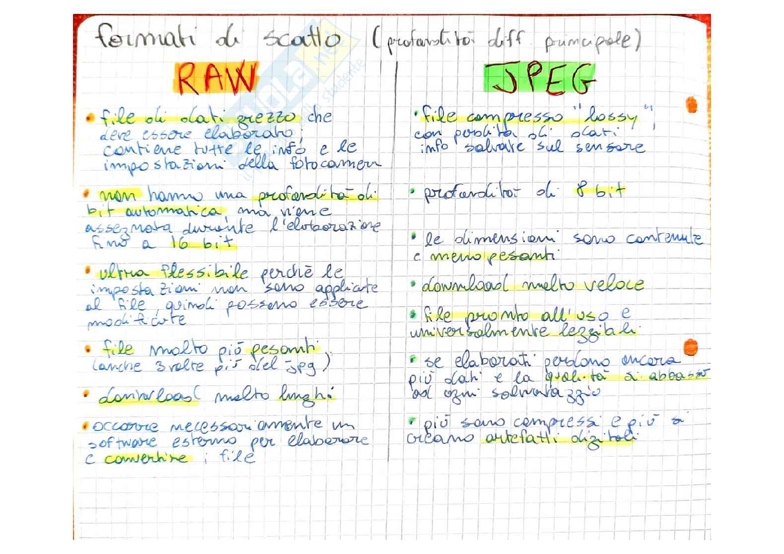 Appunti Elaborazione digitale dell'immagine Pag. 6