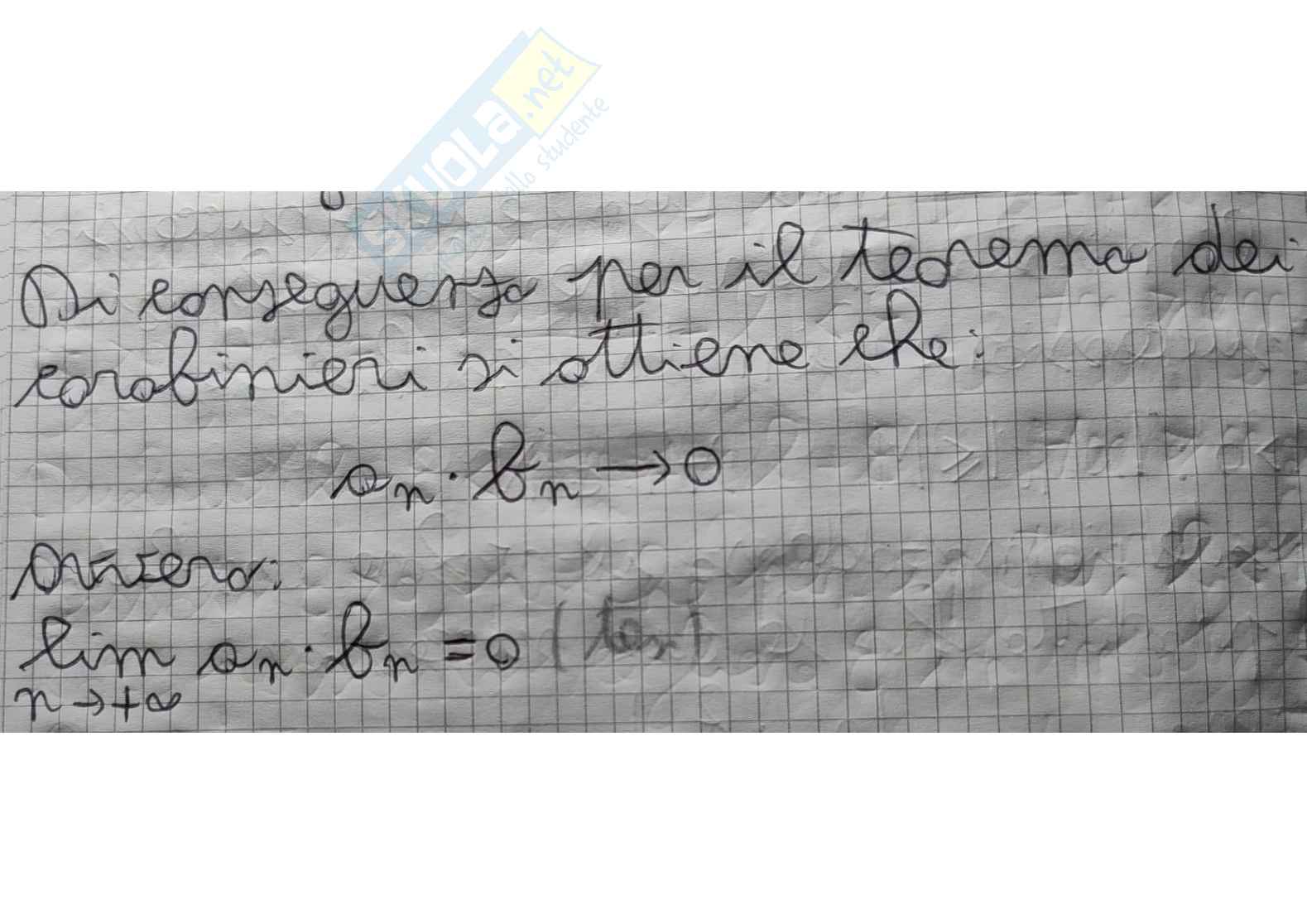 Teoremi sulle successioni Pag. 26