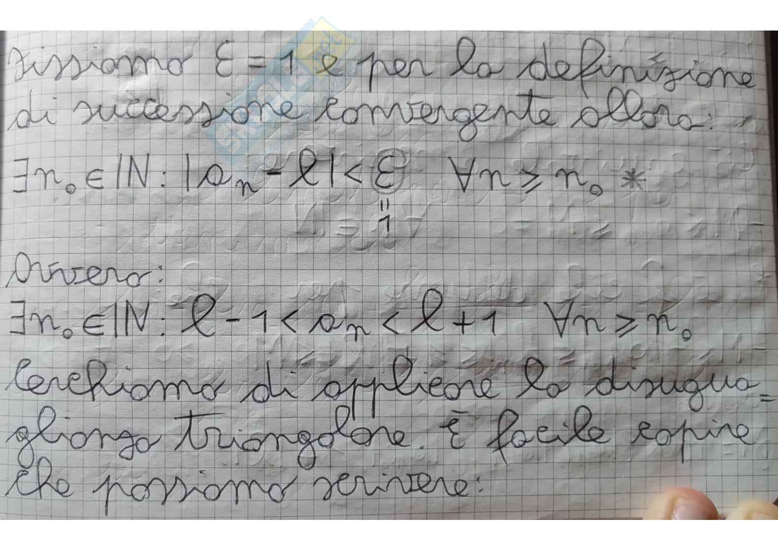 Teoremi sulle successioni Pag. 6