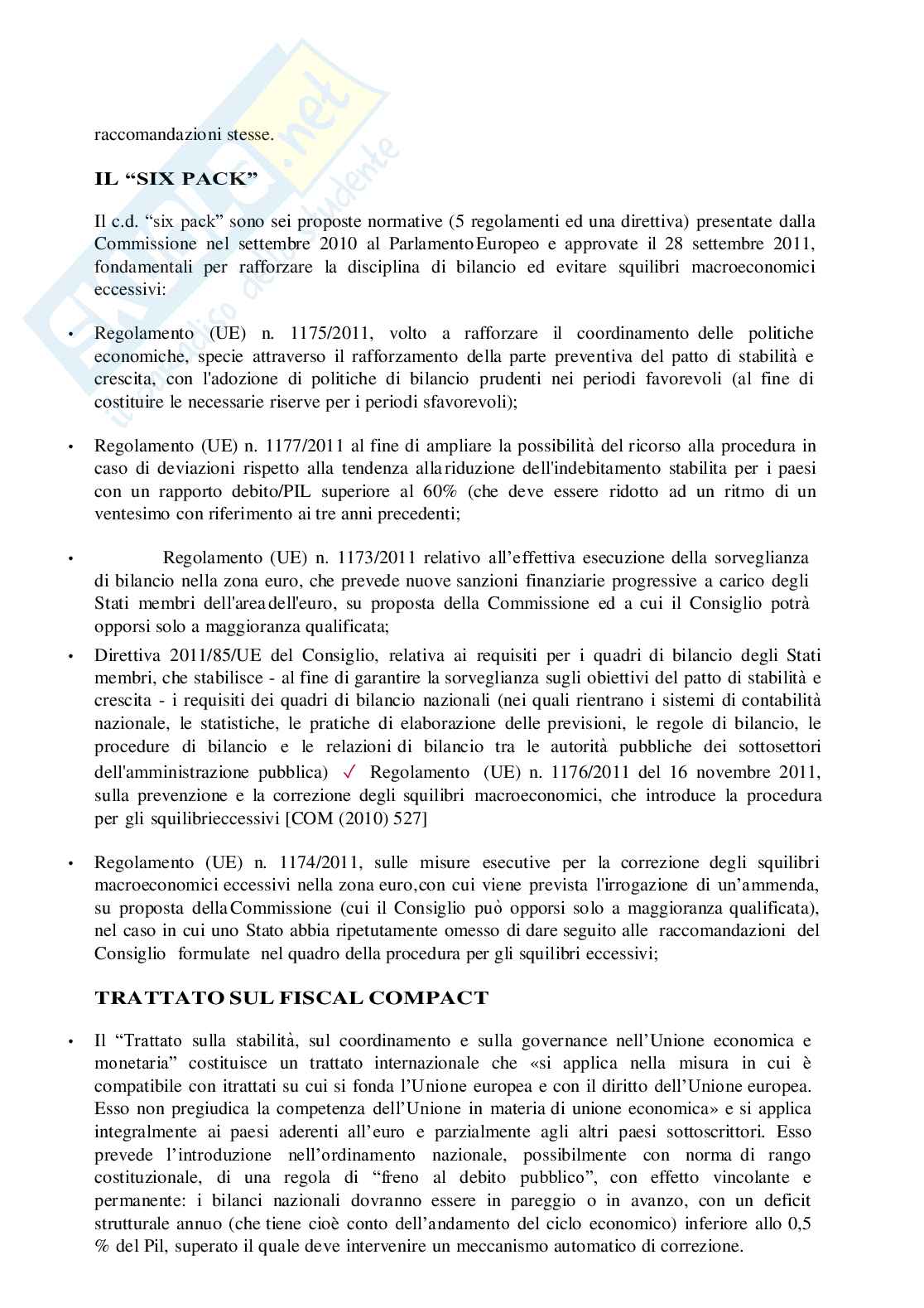 Riassunto di Contabilità pubblica Pag. 6
