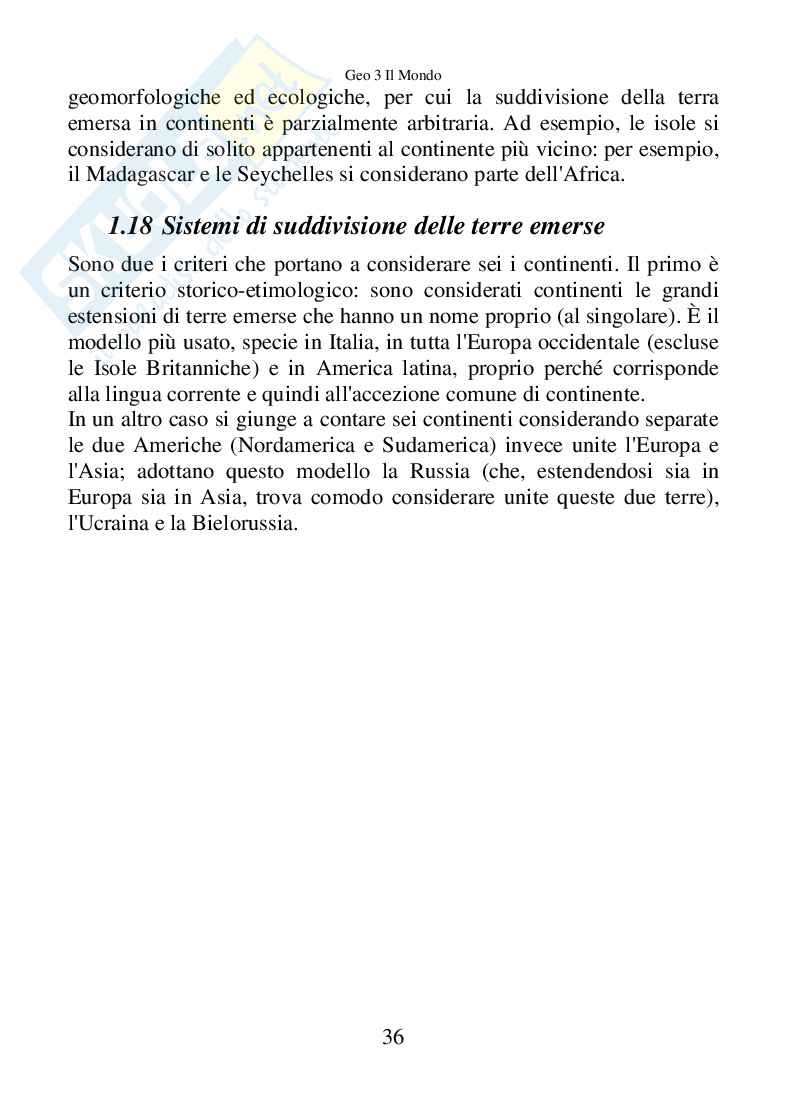 Geo 3, Il mondo (terza media) Pag. 36