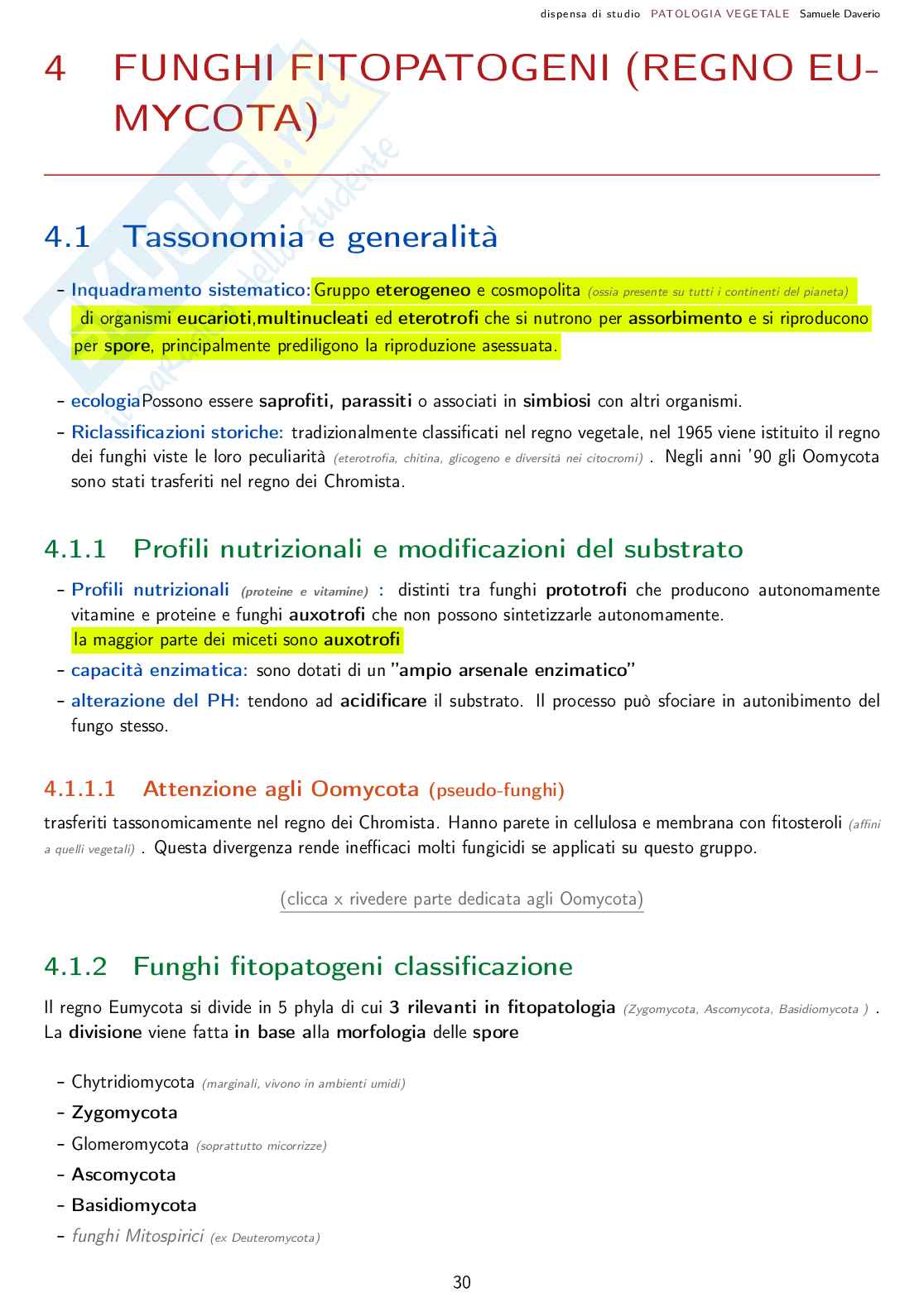 Patologia agraria - Corso completo Pag. 31