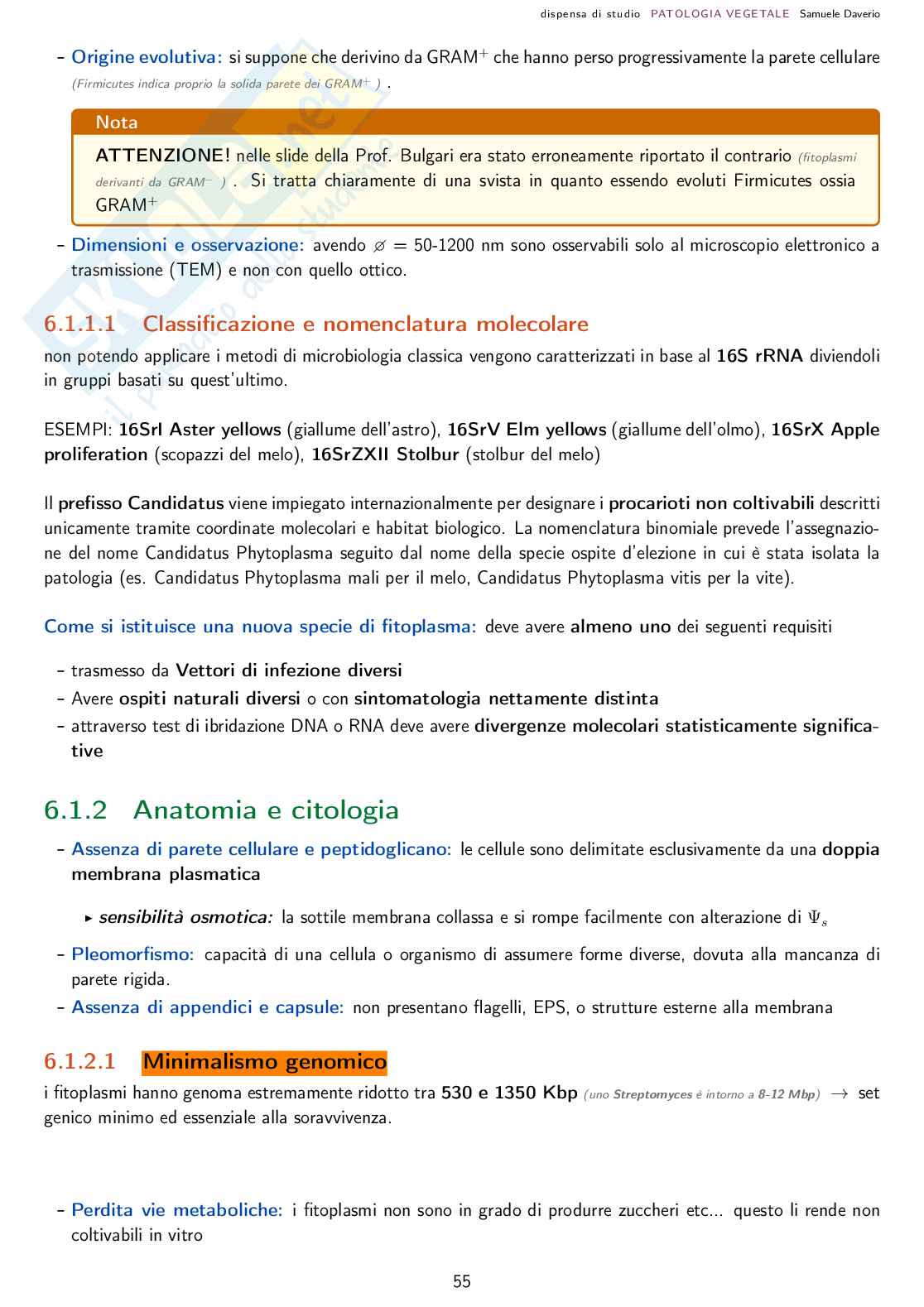 Patologia agraria - Corso completo Pag. 56