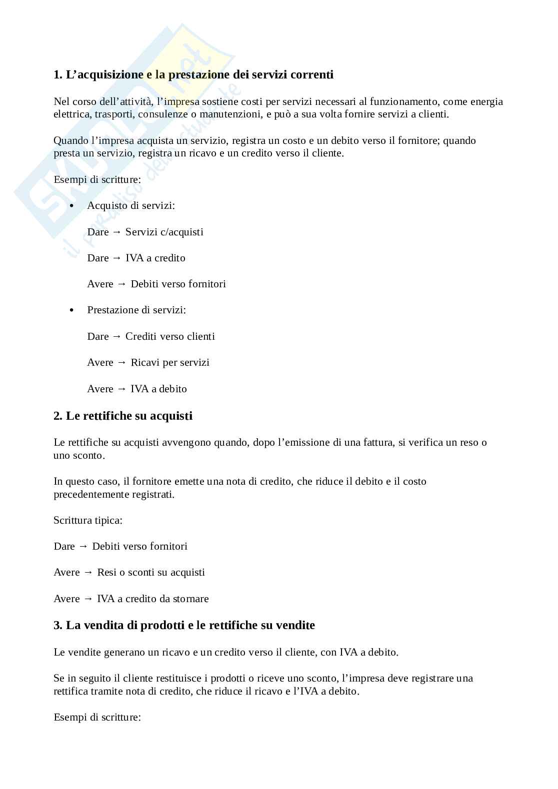 Contabilità e bilancio - Appunti Pag. 6