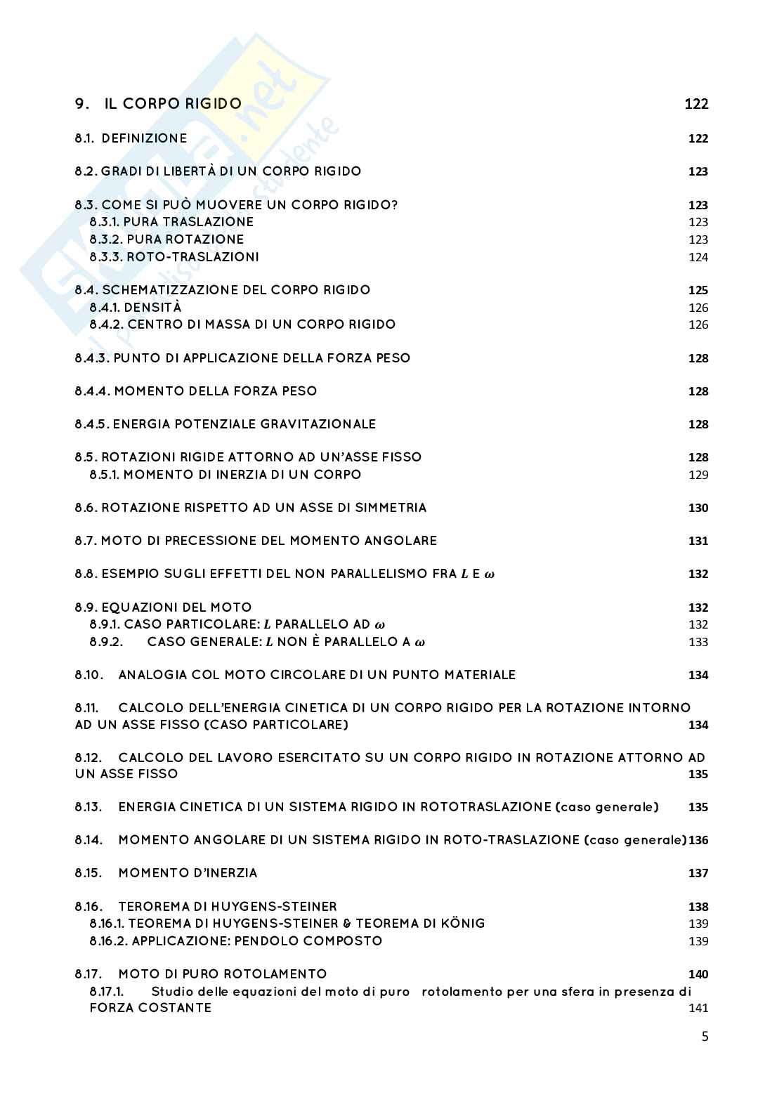 Appunti per l'esame di Fisica I Pag. 6