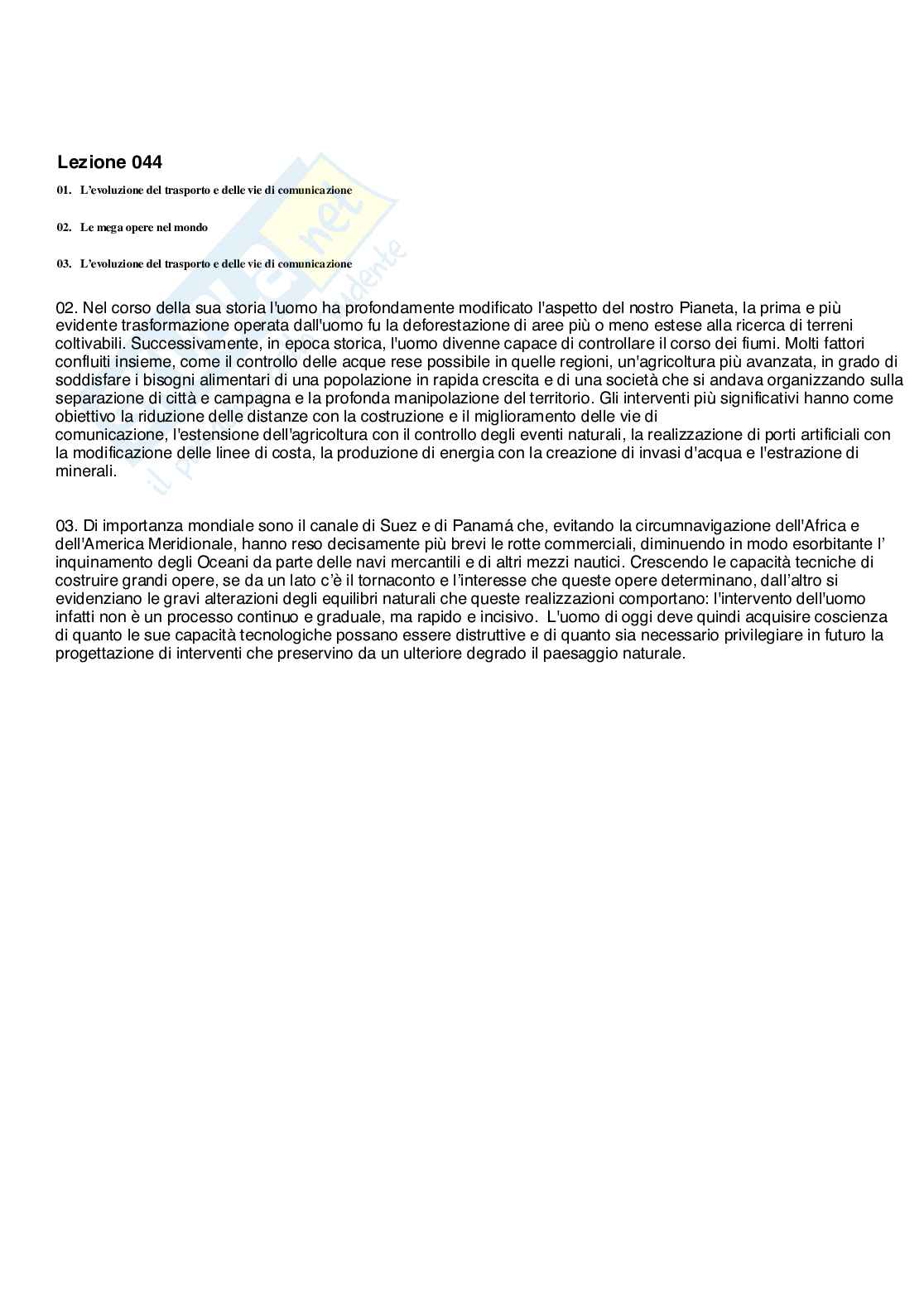 Paniere completo di Geografia - Risposte multiple e aperte - aggiornato (2026) Pag. 46