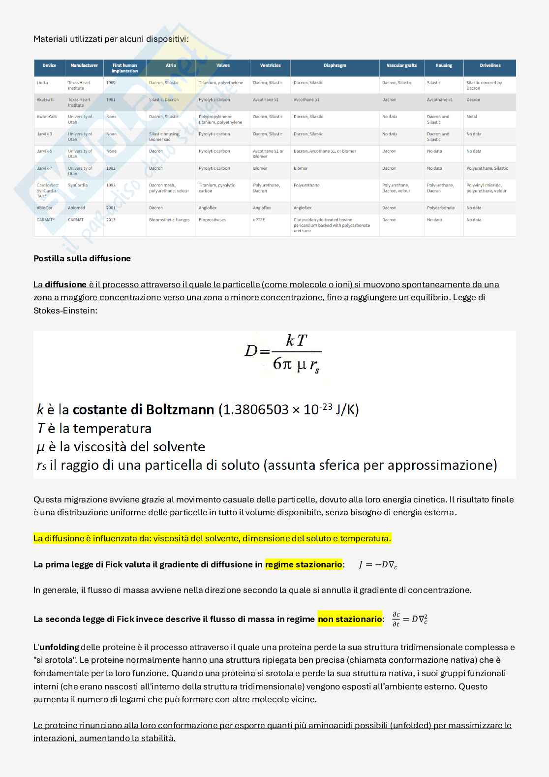 Appunti Organi artificiali Pag. 31