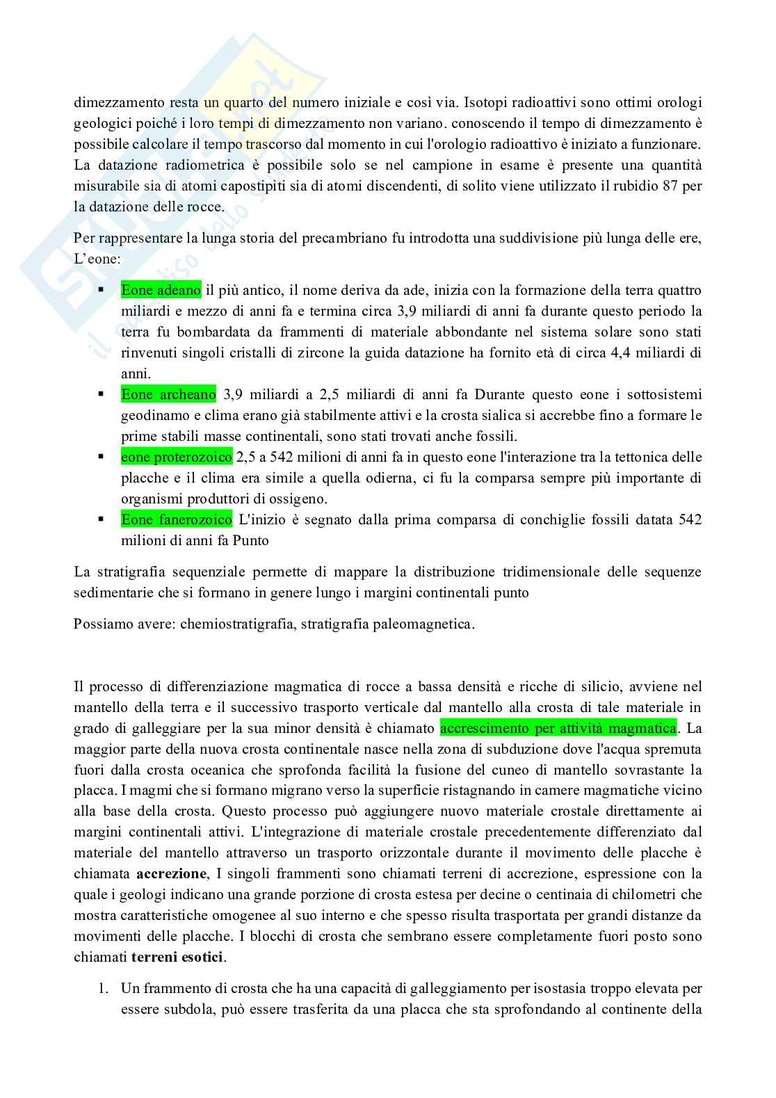 Appunti di Geologia con laboratorio Pag. 21