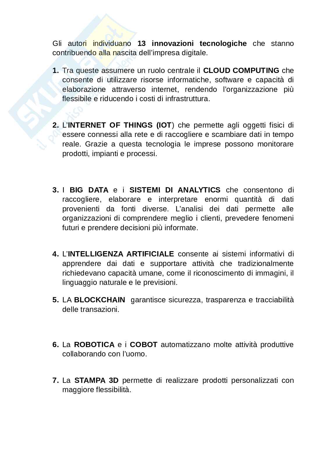 Domande di Digital Transformation Management Pag. 16