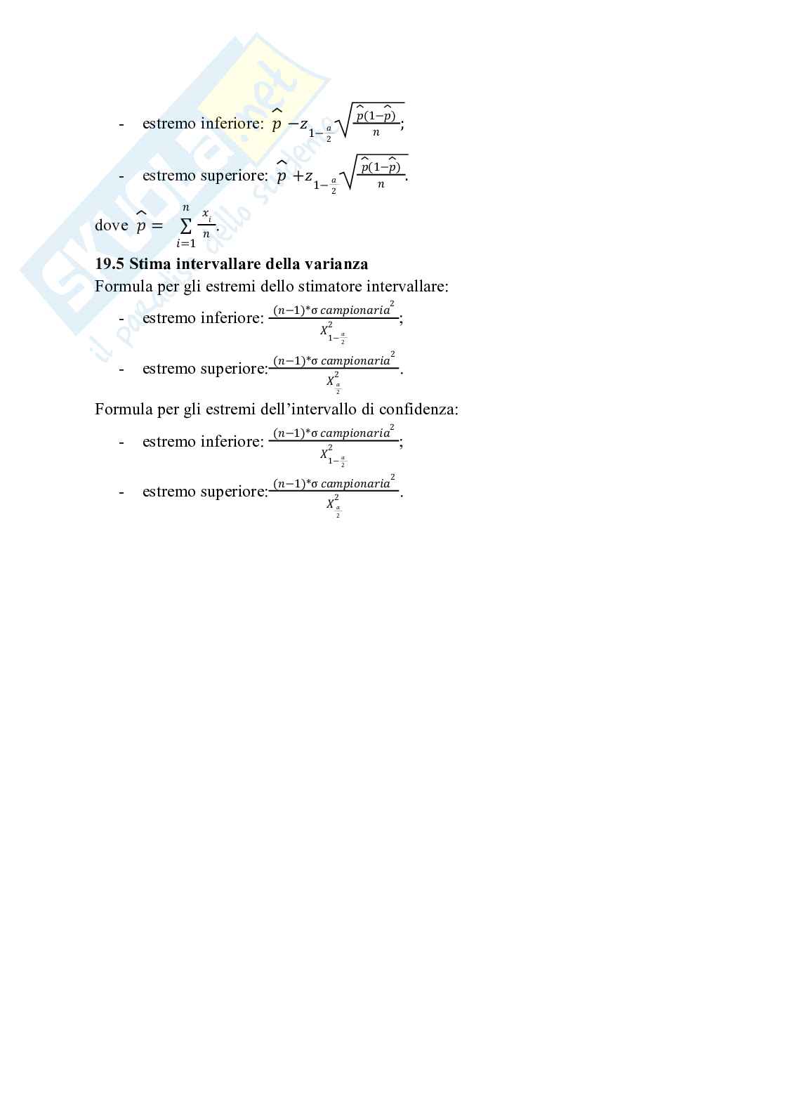 Riassunto esame Statistica, Prof. Polettini Silvia, libro consigliato Statistica: principi e metodi (4a edizione), Cicchitelli, D’Urso, Minozzo  Pag. 31