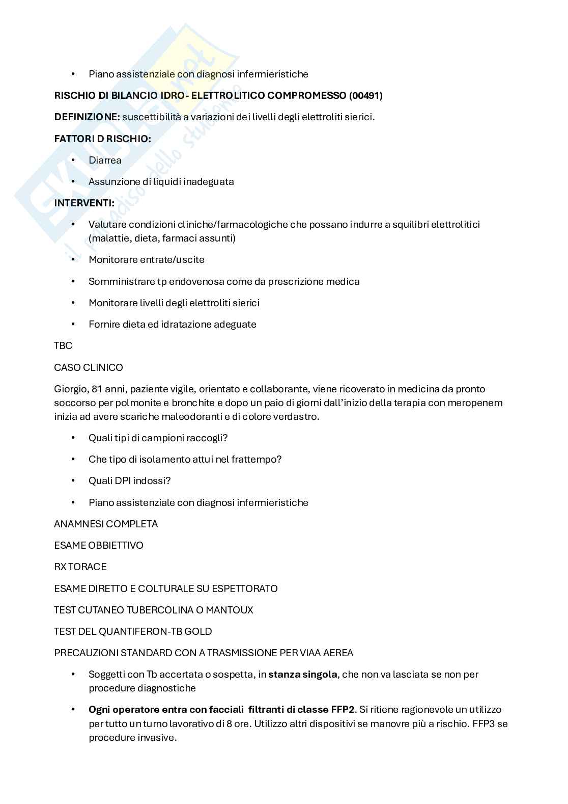 Gestione paziente infettivo  Pag. 2