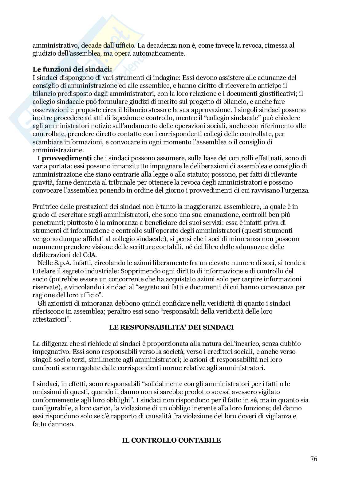 Diritto commerciale - Economia aziendale - Uni pegaso L-18 Pag. 76