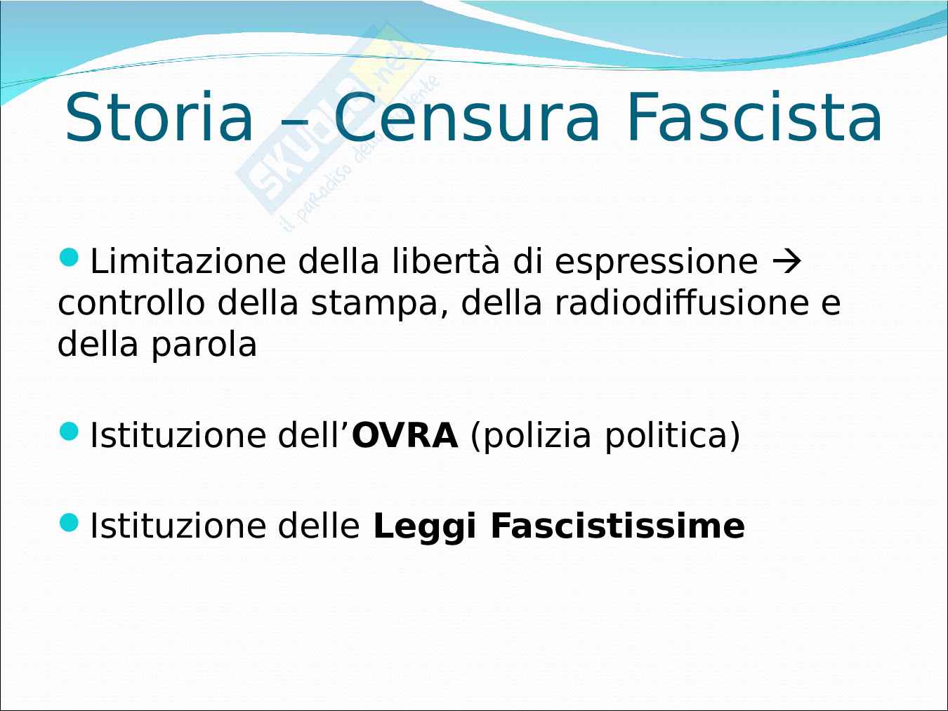 Libertà della manifestazione del pensiero - Tesina per istituto tecnico commerciale e per geometri Pag. 6