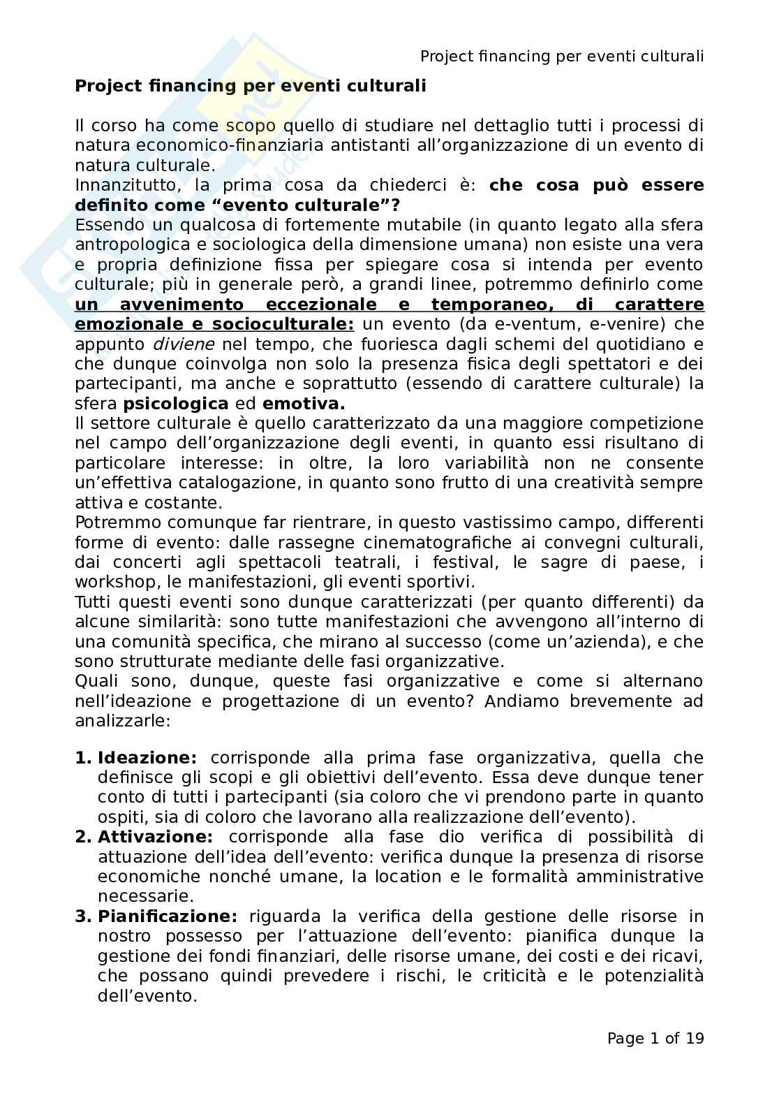 Economia dello spettacolo Pag. 1