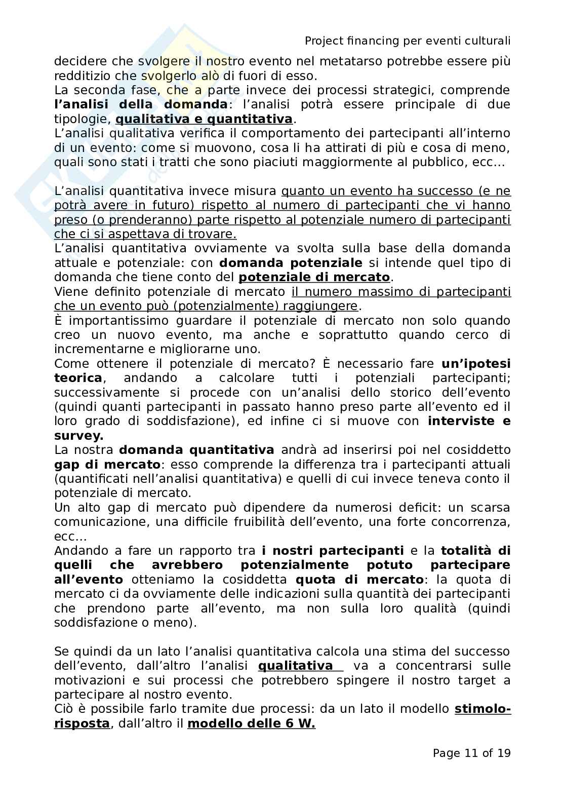 Economia dello spettacolo Pag. 11